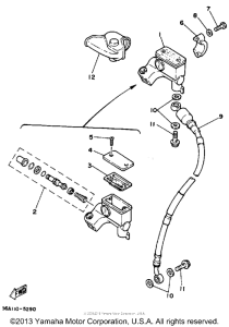  Главный тормозной цилиндр