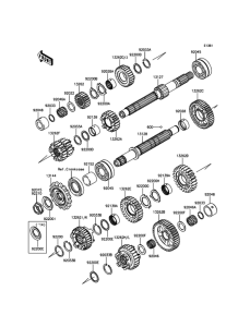ZR1000 Трансмиссия