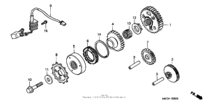 VFR800 Генератор