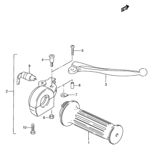 FZ50 Right handle switch