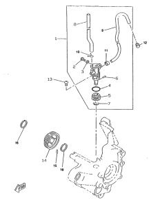 CW50RS Масляный насос