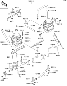 EL250 Carburetor(1 / 2)