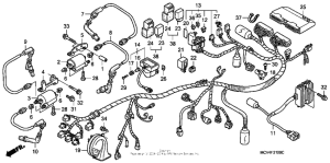 VTX1800R Жгут проводов