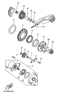 CW50RS Стартер