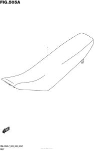 RM-Z450 Сиденье