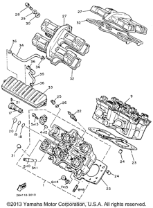 XVZ12TDK Головка цилиндров