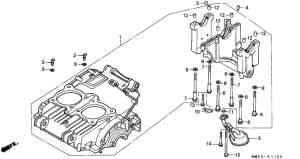 CMX450 Картер в сборе