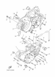  Картер двигателя