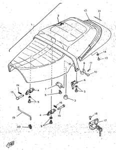 SR250 Сиденье