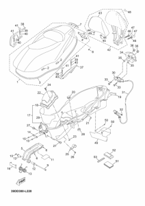 YP125R Пружина