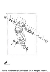 YZF-R1 Задняя подвеска