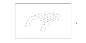 VT750CA Rear carrier