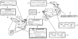 SA50 Лейбл предостережения