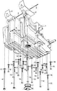 SL175 Lower crankcase
