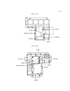 ZG1000 Болты крепления картера