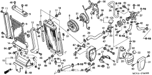 VTX1800R2 Радиатор