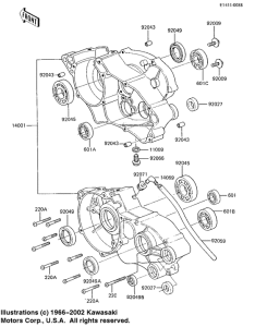  Картер двигателя