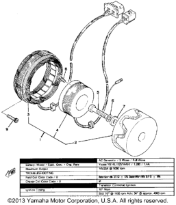 XS850SG A - c - generator