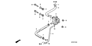 SCV100F Воздушный клапан всасывания