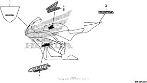 CBR600RR (ABS) Mark + stripe (8)