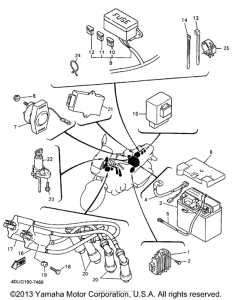XJ600SJ Электрика