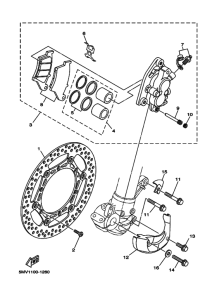  Передний суппорт