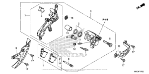  Задний суппорт