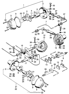 CL175 Задний фонарь