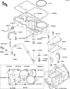 ZR1200 Поддон картера