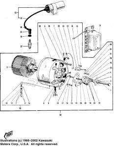  Ignition / generator / starter
