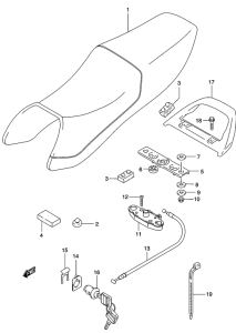 GS500 Пружина