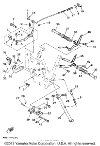 XT225D Подножки