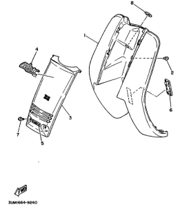 SH50 Ветровое стекло