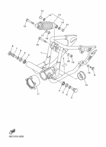 XVS400 ﾘﾔｱｰﾑ & ｻｽﾍﾟﾝｼﾖﾝ