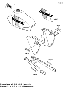 KDX80 Наклейки