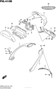 AN650 Pillion Rider Handle (An650Zl6 E28)