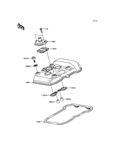 ER300 Крышка головки цилиндров