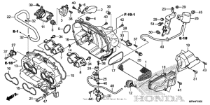 CB1000R Воздушный фильтр
