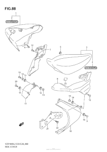 VZR1800 Side Cover (Vzr1800 L2 E33)