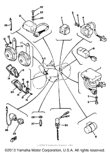 XS850G Электрика