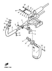 XV1100 Выхлопная система