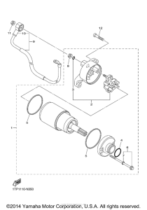 XVS950CUSP Стартер