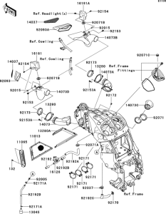 ZG1400 Воздушный фильтр