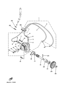 RZ250R ｵｲﾙﾎﾟﾝﾌﾟ