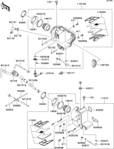 EJ650 Воздушный фильтр