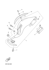 YQ50 Выхлопная система
