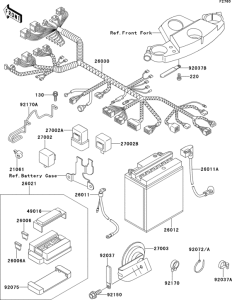 ZX600 Электрика