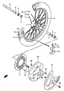 RM250 Transom + tube