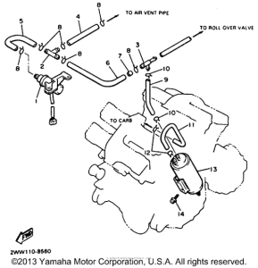 XVZ13DBC Emission control device