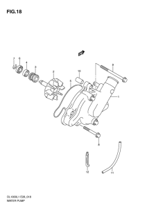 DL1000 Водяная помпа